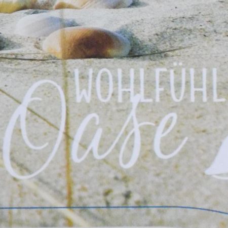 Wohlfuehl Oase Apartment Horumersiel Exterior foto